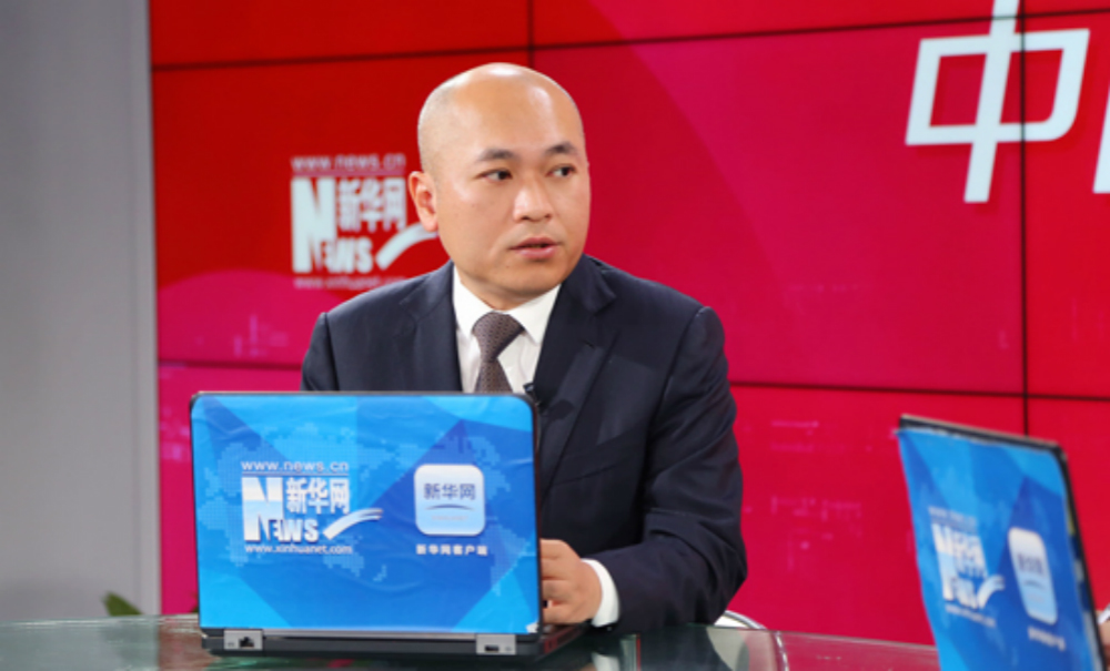 金輝集團執(zhí)行總裁陳朝榮做客新華網(wǎng)