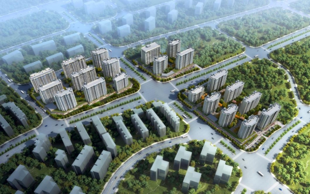 金輝項目鳥瞰效果圖